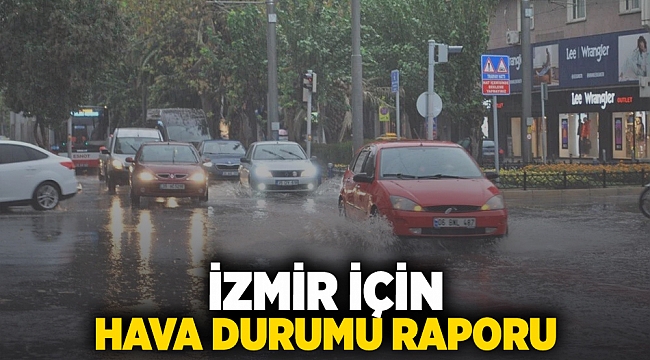 İzmir için hava durumu raporu