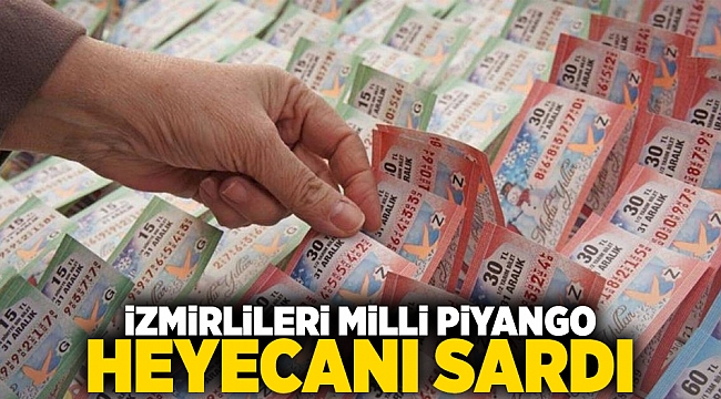 İzmirlileri Milli Piyango heyecanı sardı