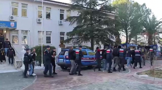 Organize suç örgütlerine "Hücre" operasyonu: 24 tutuklama