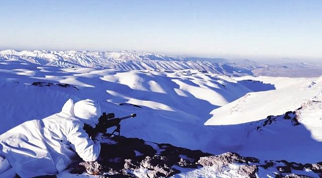 &quot;Gürz-43&quot; operasyonlarında 12 mağara, sığınak ve barınma alanı imha edildi