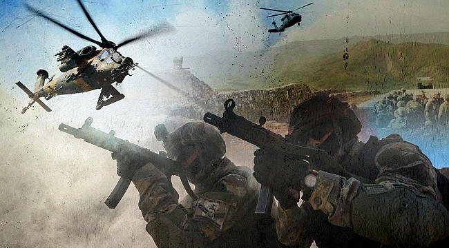 Irak ve Suriye&#039;nin kuzeyinde 4 terörist etkisiz hale getirildi