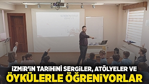 İzmir’in tarihini sergiler, atölyeler ve öykülerle öğreniyorlar