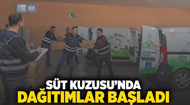 Süt Kuzusu'nda dağıtımlar başladı