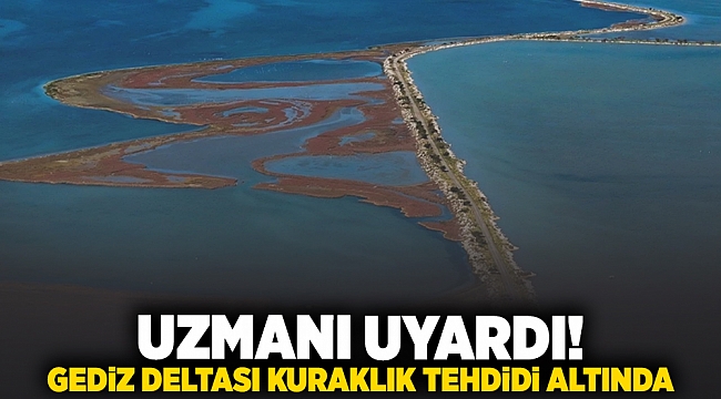 Uzmanı uyardı! Gediz Deltası kuraklık tehdidi altında