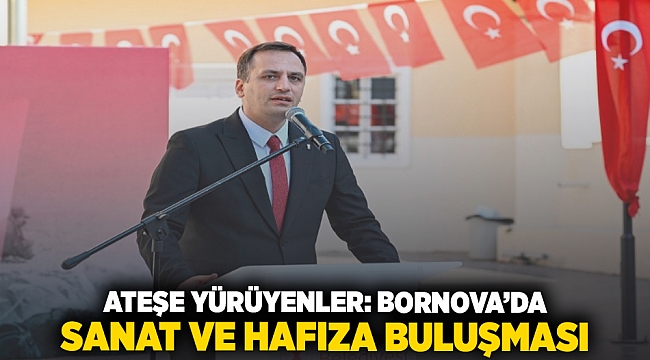 Ateşe yürüyenler: Bornova’da sanat ve hafıza buluşması