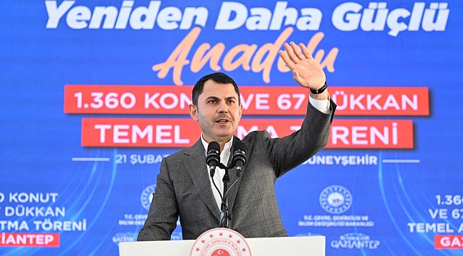 Bakan Kurum: Ev sahibi olmayan kalmayıncaya kadar çalışacağız