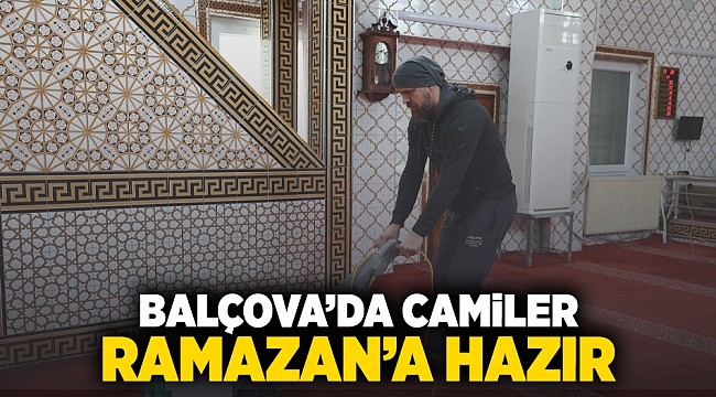 Balçova’da camiler Ramazan’a hazır