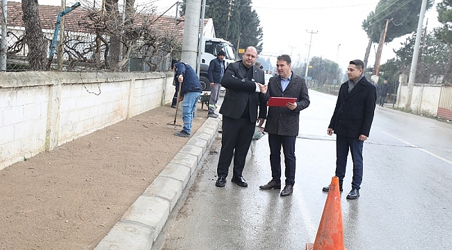 Başkan Çiçek Çalışmaları İnceledi