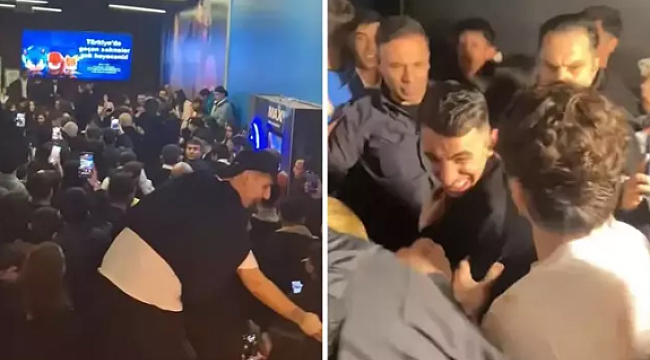 Çakal ve İbrahim Tilaver'in hayranları film galasında birbirine girdi