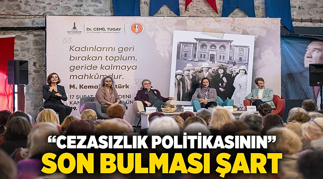 “Cezasızlık politikasının son bulması şart”