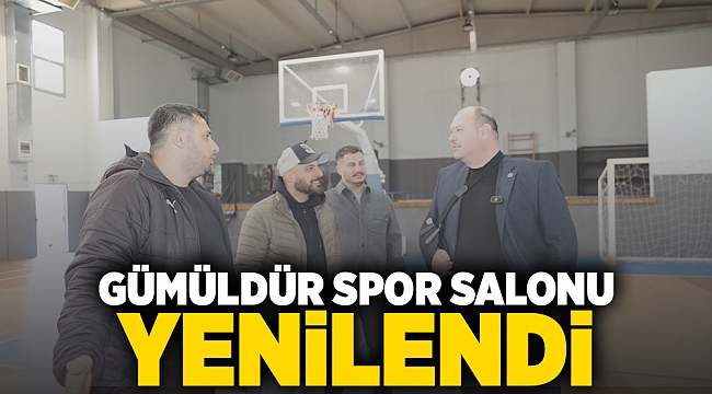 Gümüldür Spor Salonu yenilendi