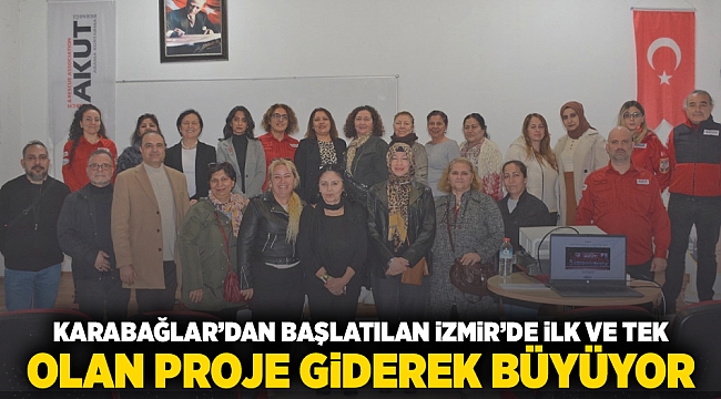 Karabağlar'dan başlatılan, İzmir’de ilk ve tek olan proje giderek büyüyor
