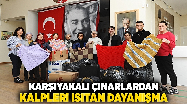 Karşıyakalı çınarlardan kalpleri ısıtan dayanışma