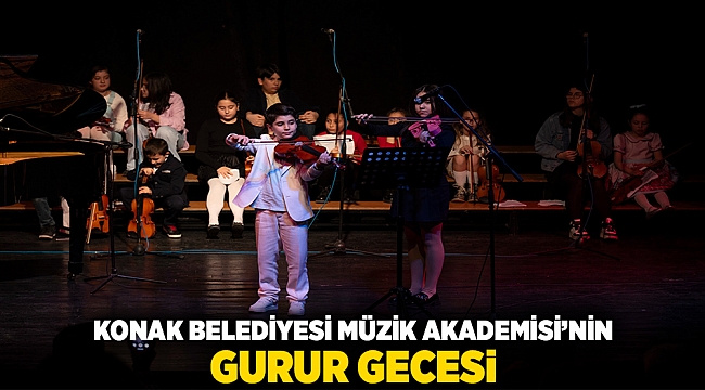 Konak Belediyesi Müzik Akademisi’nin gurur gecesi