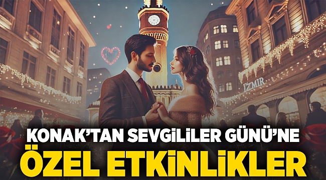 Konak’tan Sevgililer Günü’ne özel etkinlikler
