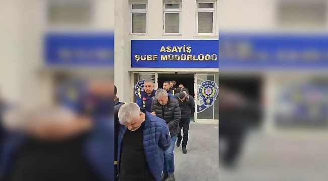 Şantaj ve tehditle 17 milyon liralık vurgun yapan çete çökertildi