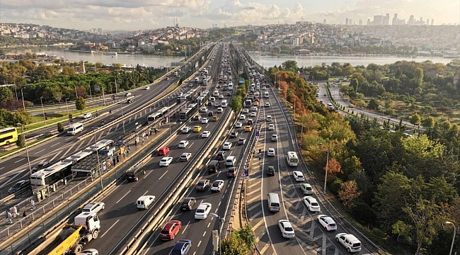 Trafikteki araç sayısı 31 milyon 463 bin 242'ye çıktı