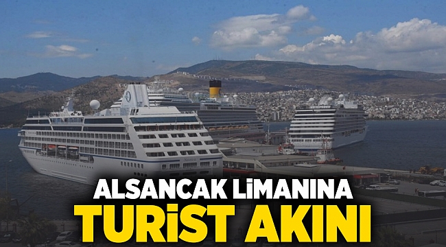 Alsancak Limanı'na turist akını