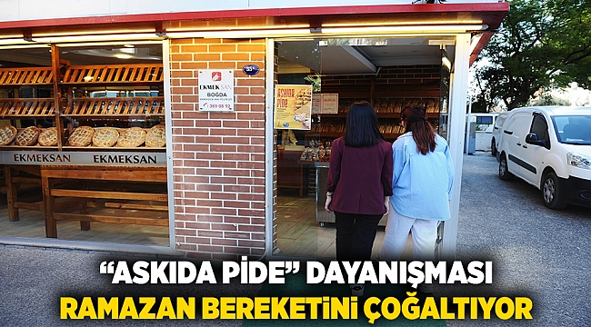 ‘Askıda Pide’ dayanışması Ramazan bereketini çoğaltıyor