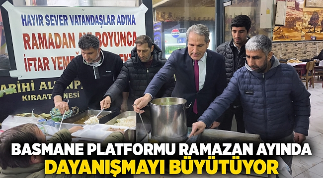 Basmane Platformu Ramazan Ayında Dayanışmayı Büyütüyor