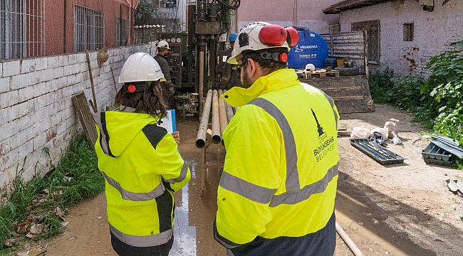 Bornova’nın zemin çalışmalarında sona gelindi