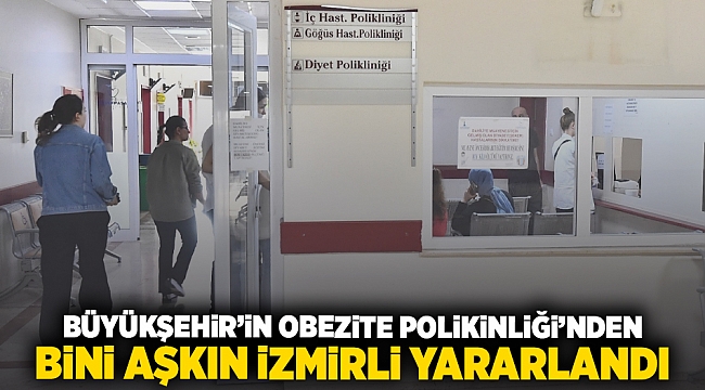 Büyükşehir'in Obezite Polikliniği'nden bini aşkın İzmirli yararlandı