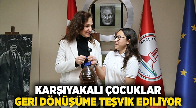 Karşıyakalı çocuklar geri dönüşüme teşvik ediliyor