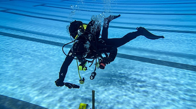 SAK timlerinden zorlu dalış eğitimi