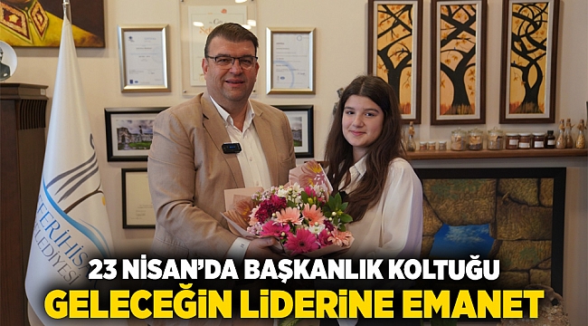 23 Nisan’da başkanlık koltuğu geleceğin liderine emanet