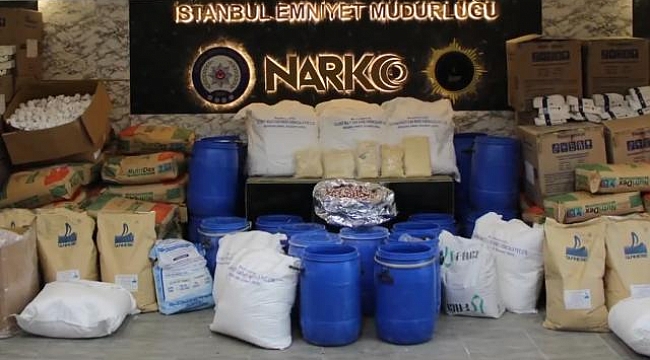 7,1 milyon adet uyuşturucu hap ele geçirildi