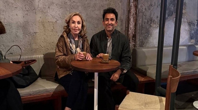 Ali Koç&#039;un annesi Espressolab’in sahibini ziyaret etti