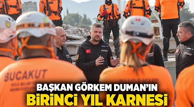 Başkan Görkem Duman’ın birinci yıl karnesi