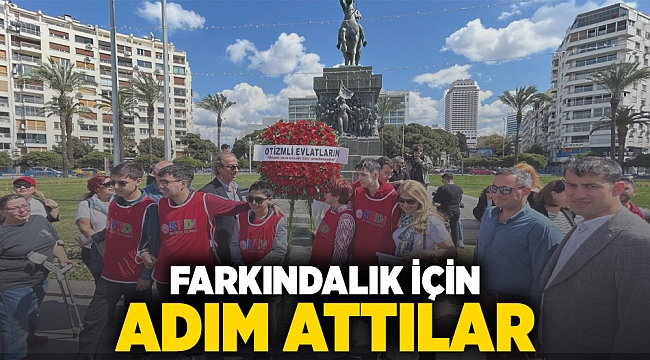 Farkındalık için adım attılar
