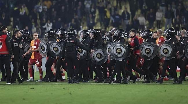 Fenerbahçe- Galatasaray derbisinde 43 gözaltı!