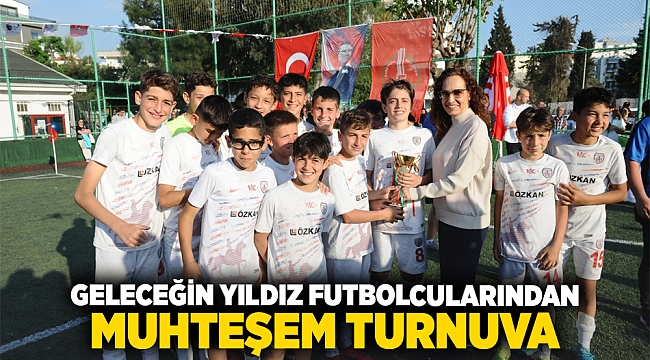 Geleceğin yıldız futbolcularından muhteşem turnuva