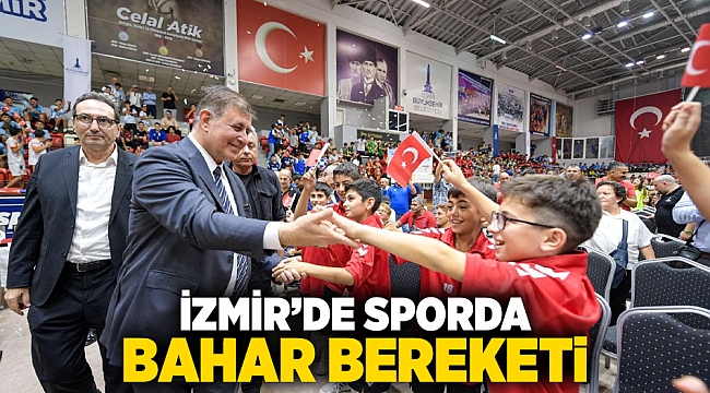 İzmir'de sporda bahar bereketi