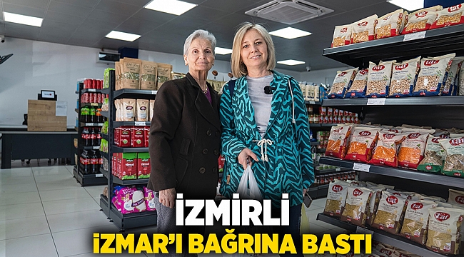 İzmirli İZMAR’ı bağrına bastı