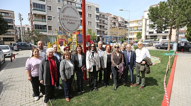 Karşıyaka’nın parkları yenileniyor