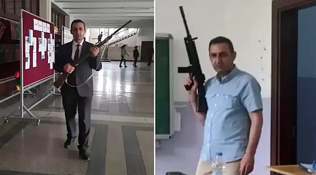 Lisede skandal olay! Müdür yardımcısının bu görüntüsü pes dedirtti