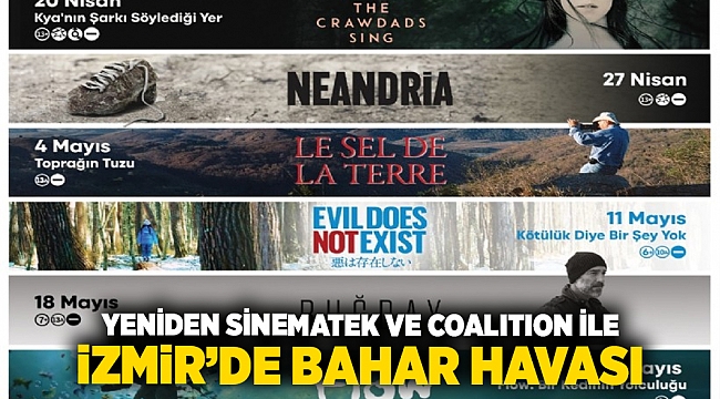 Yeniden Sinematek ve COALITION ile İzmir’de bahar havası