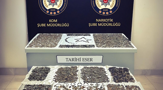 Kapıkule&#039;de tırda 12 bin 770 tarihi eser ele geçirildi