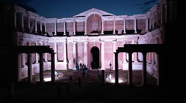 Sardes Antik Kenti&#039;nde gece müzeciliği başlıyor