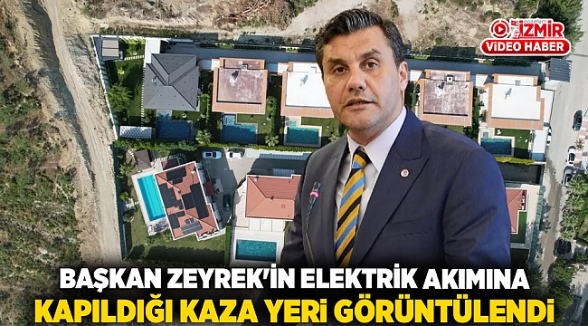 Başkan Zeyrek&#039;in Elektrik Akımına Kapıldığı Kaza Yeri Görüntülendi
