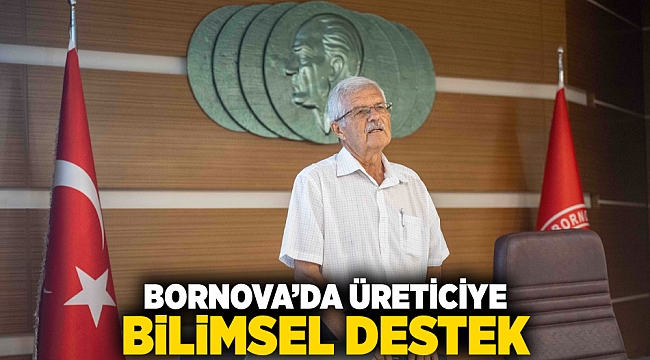 Bornova’da üreticiye bilimsel destek