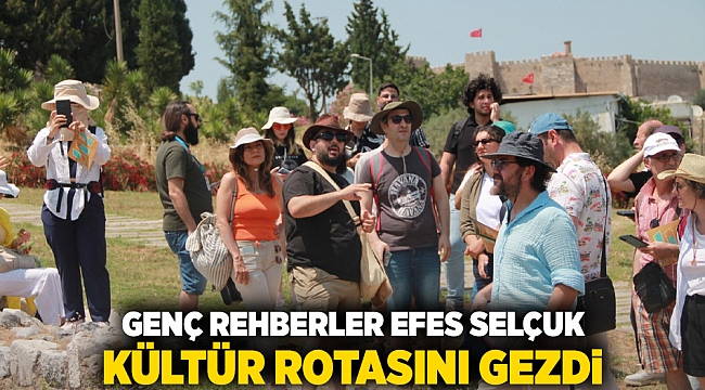 Genç Rehberler Efes Selçuk Kültür Rotasını Gezdi