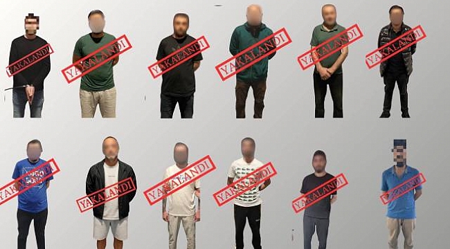 Kırmızı bültenle aranan 11 suçlu Türkiye&#039;ye getirildi