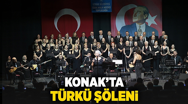 Konak’ta türkü şöleni