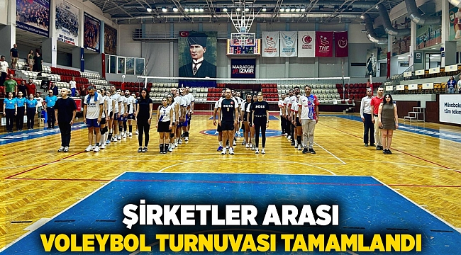 Şirketler Arası Voleybol Turnuvası tamamlandı