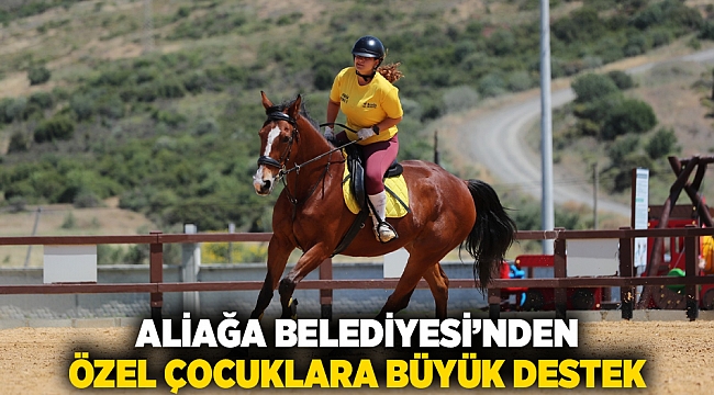 Aliağa Belediyesi’nden Özel Çocuklara Büyük Destek