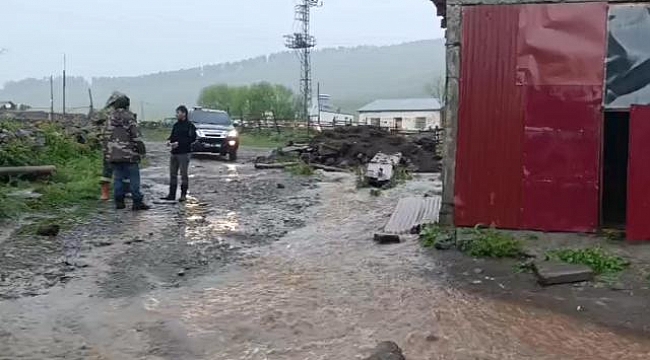 Ardahan&#039;da temmuz ayında sel yaşandı